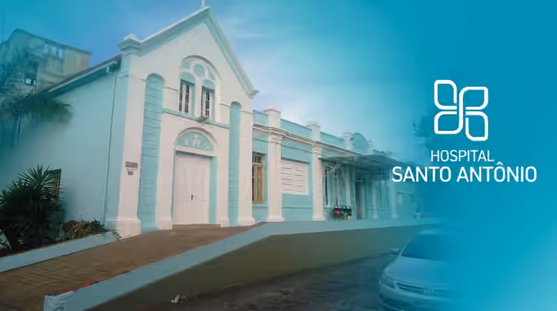 Hospital Santo Antônio — Fachada do hospital